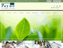 Tablet Screenshot of payneassoc.com